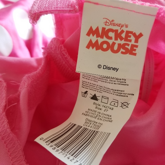 Minnie Mouse Halloween costume sz 2 - Picture 5 of 7